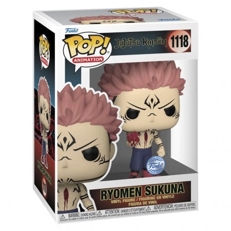 Funko Pop Animation Jujutsu Kaisen Exclusive - Ryomen Sukuna With Heart 1118