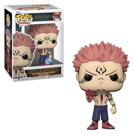 Funko Pop Animation Jujutsu Kaisen Exclusive - Ryomen Sukuna With Heart 1118