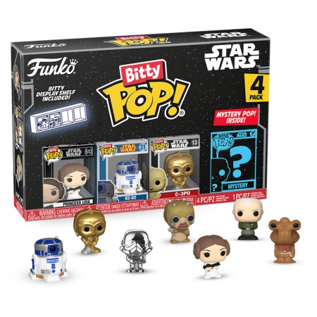 Funko Bitty Pop Star Wars - Princess Leia 4-pack  (71512)