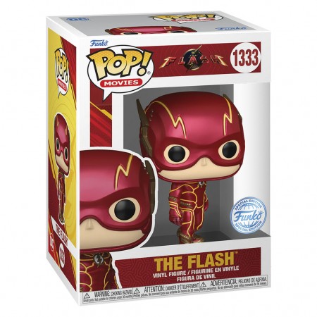 Funko Pop Movies The Flash Exclusive - The Flash (metallic) 1333