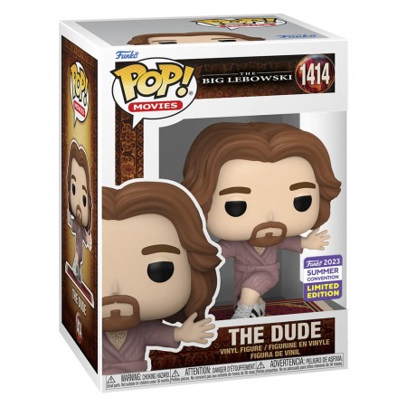 Funko Pop Movies The Big Lebowski San Diego Comic Con 2023 - The Dude 1414