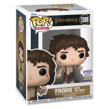 Funko Pop Movies The Lord Of The Rings San Diego Comic Con 2023 - Frodo With The Ring 1389