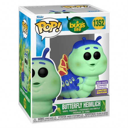Funko Pop Disney a Bug's Life San Diego Comic Con 2023 - Butterfly Heimlich 1352