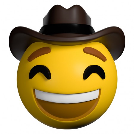 Boneco Youtooz Emoji - The Sheriff #3 (39274200694)