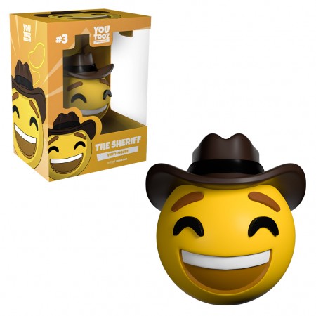 Boneco Youtooz Emoji - The Sheriff #3 (39274200694)