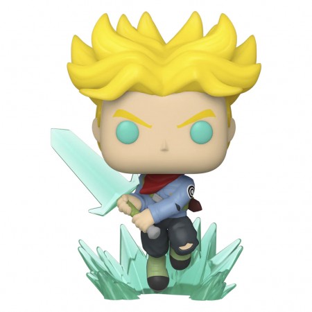 Funko Pop Animation Dragon Ball Z Exclusive - Super Saiyan Trunks With Sword (glows In The Dark) 1281