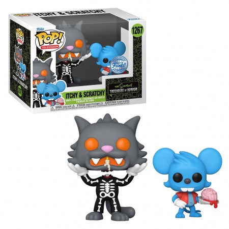 Funko Pop Television The Simpsons Treehouse Of Horror Exclusive - Itchy & Scratchy 1267