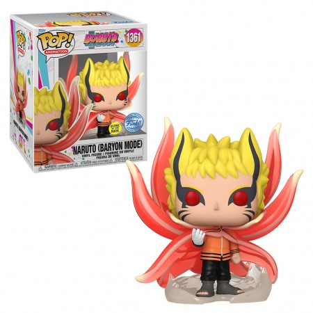 Funko Pop Animation Boruto: Naruto Next Generations Super Sized Exclusive - Naruto (baryon Mode) Glows In The Dark 1361