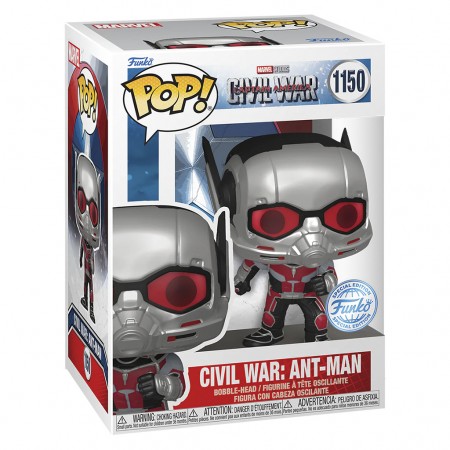 Funko Pop Marvel Civil War Exclusive - Ant-man 1150