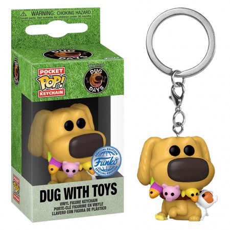 Chaveiro Funko Pop Keychain Dug Days - Dug With Toys (73710)