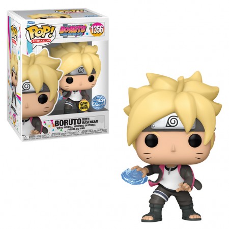 Funko Pop Animation Boruto: Naruto Next Generations Exclusive - Uzumaki Boruto With Rasengan 1356 (glows In The Dark)