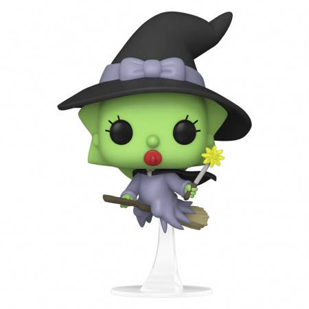 Funko Pop Television The Simpsons Tree House Of Horror Exclusive - Witch Maggie 1265 (glows In The Dark)
