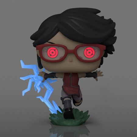 Funko Pop Animation Boruto: Naruto Next Generations Exclusive - Sarada With Shiragan (glows In The Dark) 1358