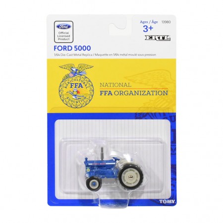 Trator Ertl - Ford 5000 Ffa Organization - Escala 1/64 (13980)