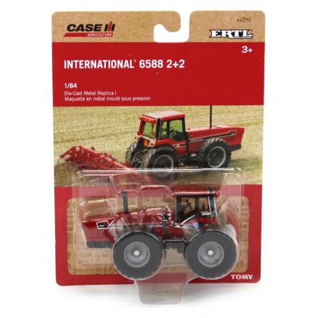 Trator Ertl - Case Ih 6588 2 + 2 Front & Rear Duals - Escala 1/64 (44275)