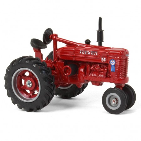Trator Ertl - Case Farmall M Blue Ribbon Service Tractor - Escala 1/64 (44277)