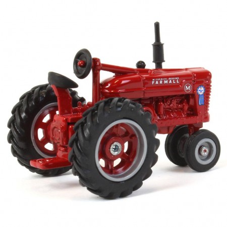 Trator Ertl - Case Farmall M Blue Ribbon Service Tractor - Escala 1/64 (44277)