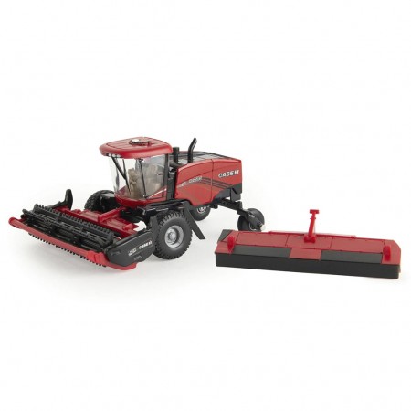 Enfardadeira Ertl - Case Ih Wd2505 Windrower W/ Rd165 Rotary And Sicke Bar  - Escala 1/64 (44282)