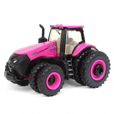 Trator Ertl - Case Ih Afs Connect Magnum 340 Four Wheels - Escala 1/64 - Rosa (44335)