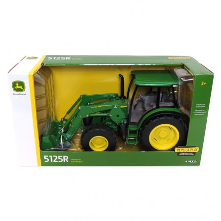 Trator Ertl - John Deere 5125r Tractor With Loader - Escala 1/16 (45604)