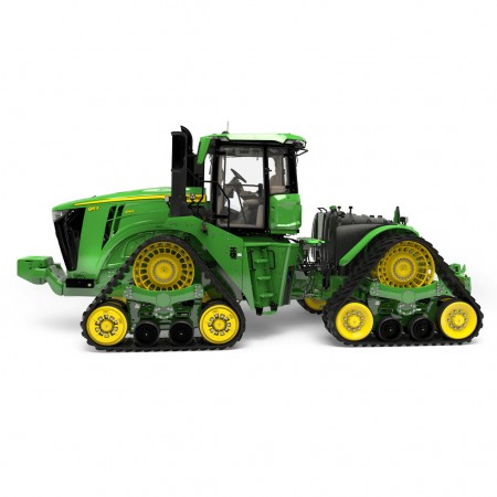 Trator Ertl - John Deere 49rx 640 Tracked Tractor Prestige Collection - Escala 1/64 (45682)