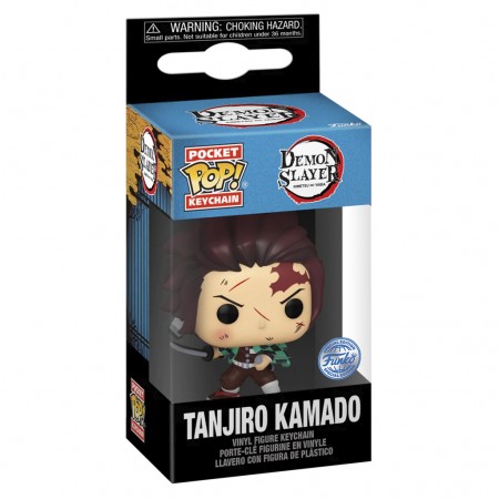 Chaveiro Funko Pop Keychain Demon Slayer: Kimetsu No Yaiba Exclusive - Kamado Tanjiro (68867)