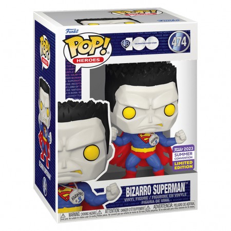 Funko Pop Heroes Warner Bros 100th Dc San Diego Comic Con 2023 - Bizarro Superman 474