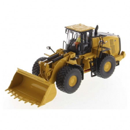 Trator Diecast Masters - Cat 980 Wheel Loader - Escala 1/50 (85684)