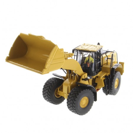Trator Diecast Masters- Cat 982 Xe Wheel Loader - Escala 1/50 (85685)