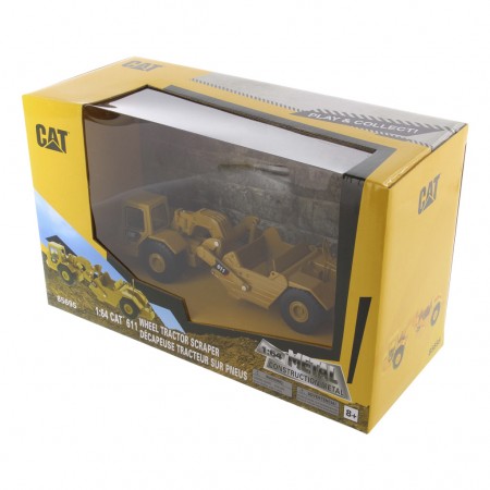 Trator Diecast Masters - Cat 611 Wheel Scraper - Escala 1/64 (85695)