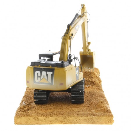 Escavadeira Diecast Masters - Cat 320f Weathered Excavator - Escala 1/50 (85701)