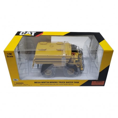 Caminho Diecast Masters - Cat Mwt30 Mega Mining Truck Water Tank - Escala 1/50 (85276c)