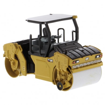 Rolo Compactador Diecast Masters - Cat Cb-13 Tandem Vibratory Roller - Escala 1/64 (85630)