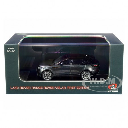 Carro Lcd Models - Land Rover Velar 2018 Cinza - Escala 1:64 (64001gr)