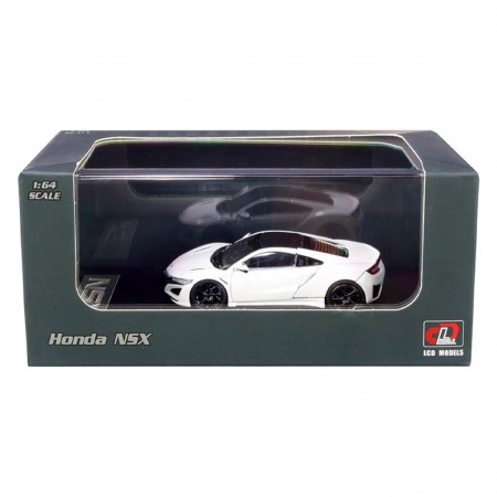 Carro Lcd Models - Honda Nsx - Branco - Escala 1/64 (64004wh)