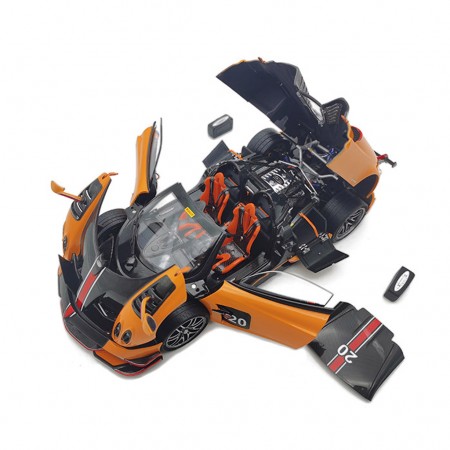 Carro Lcd Models - Pagani Huayra Bc Roadster Laranja - Escala 1/64 (64011or)