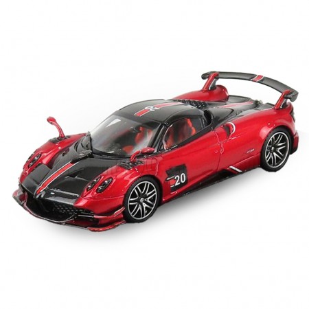Carro Lcd Models - Pagani Huayra Bc Roadster Vermelho - Escala 1/64 (64011re)