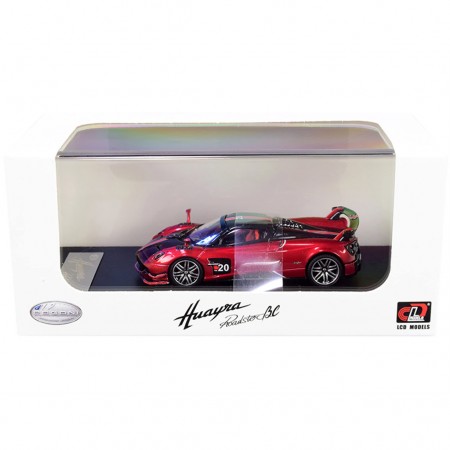 Carro Lcd Models - Pagani Huayra Bc Roadster Vermelho - Escala 1/64 (64011re)