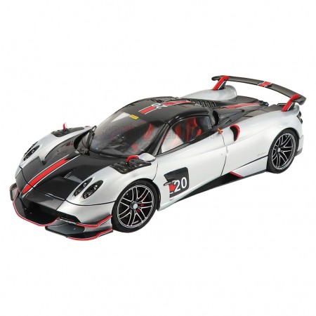Carro Lcd Models - Pagani Huayra Bc Roadster Silver - Escala 1/64 (64011si)