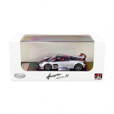 Carro Lcd Models - Pagani Huayra Bc Roadster Silver - Escala 1/64 (64011si)
