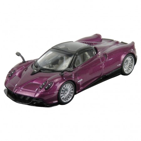 Carro Lcd Models - Pagani Huayra Bc Roadster Roxo - Escala 1/64 (64015pu)