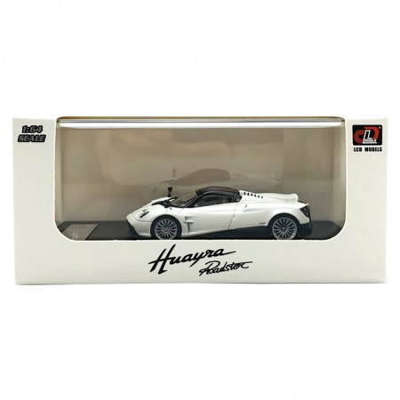 Carro Lcd Models - Pagani Huayra Bc Roadster Branco - Escala 1/64 (64015wh)