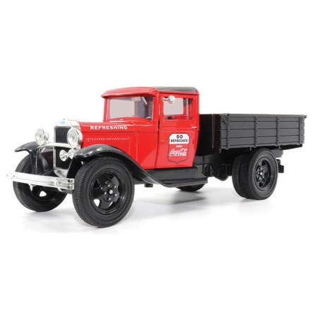 Caminhonete Motor City Classics - Ford Pickup Aa 1931 Vermelho - Escala 1/24 (424022)
