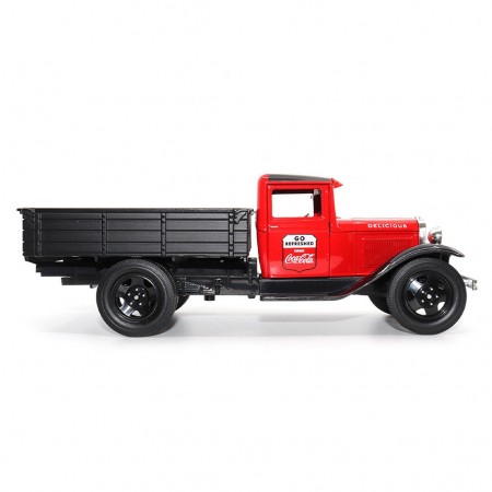 Caminhonete Motor City Classics - Ford Pickup Aa 1931 Vermelho - Escala 1/24 (424022)