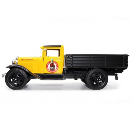 Caminhonete Motor City Classics - Ford Pickup Aa 1931 Amarelo - Escala 1/24 (424023)