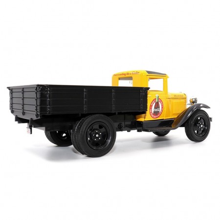 Caminhonete Motor City Classics - Ford Pickup Aa 1931 Amarelo - Escala 1/24 (424023)