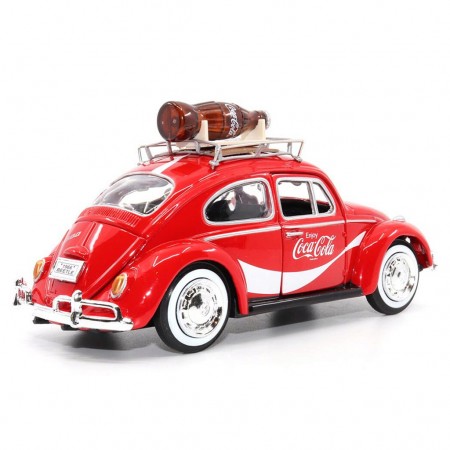 Carro Motor City Classics - 1966 Volkswagen Beetle On Top Rack - Escala 1/24 (424066)