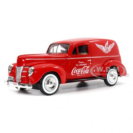 Carro Motor City Classics - 1940 Coca Cola Ford Delivery Van W/cooler - Escala 1/24 (424195)