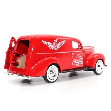 Carro Motor City Classics - 1940 Coca Cola Ford Delivery Van W/cooler - Escala 1/24 (424195)