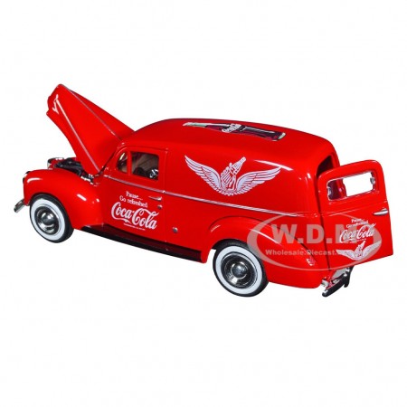 Carro Motor City Classics - 1940 Coca Cola Ford Delivery Van W/cooler - Escala 1/24 (424195)